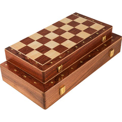 Kids' Grand Wooden Chess Kit