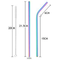 Reusable Stainless Steel Straws